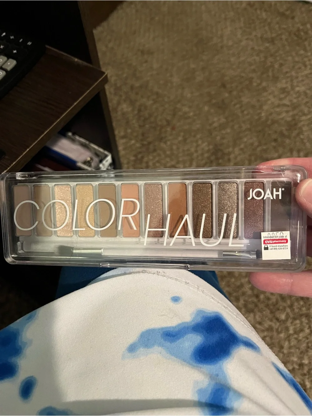 J.O.A.HColor Haul Eyeshadow Palette — Neutral Brown & Nude Shades